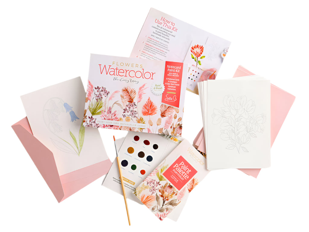 Watercolor the Easy Way Flower