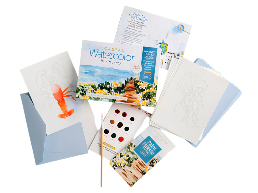 Watercolor the Easy Way Coastal