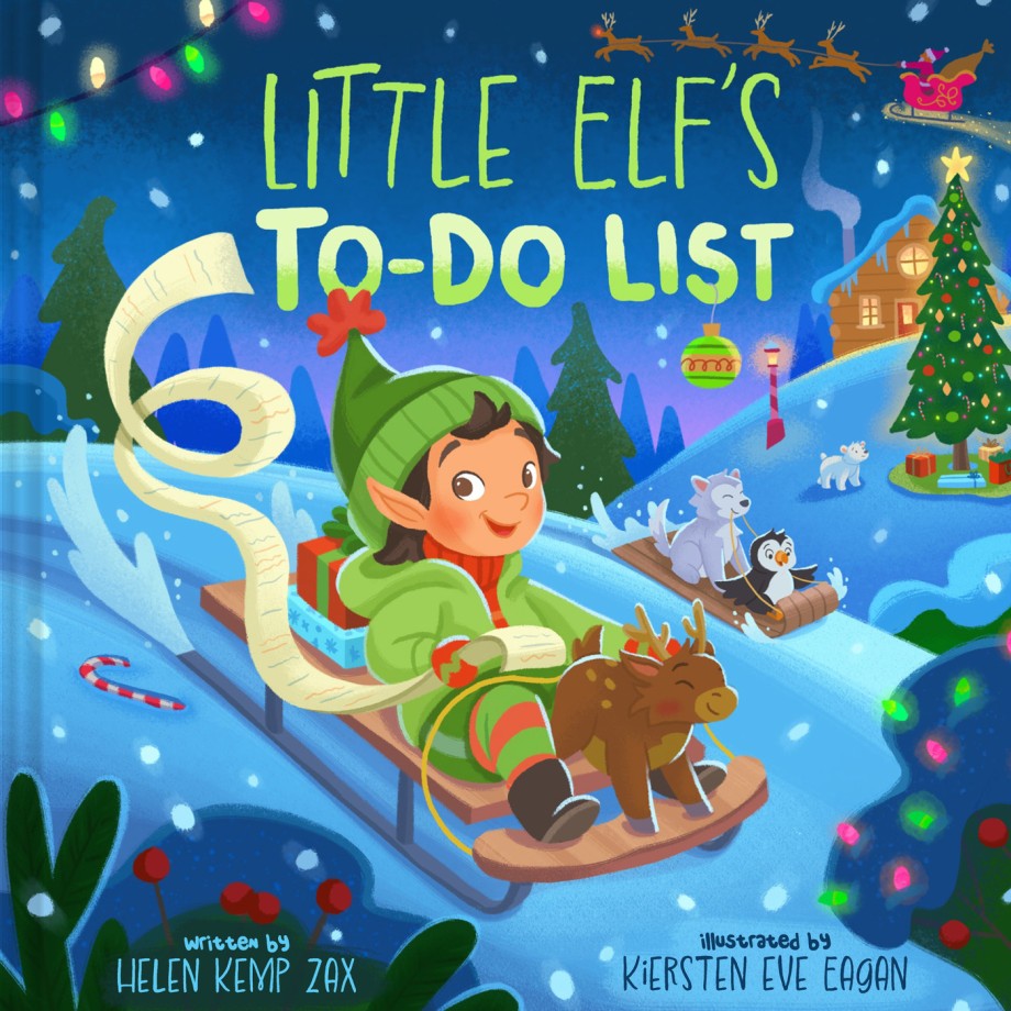 Little Elf's To-Do List (A Magical List Book): A P