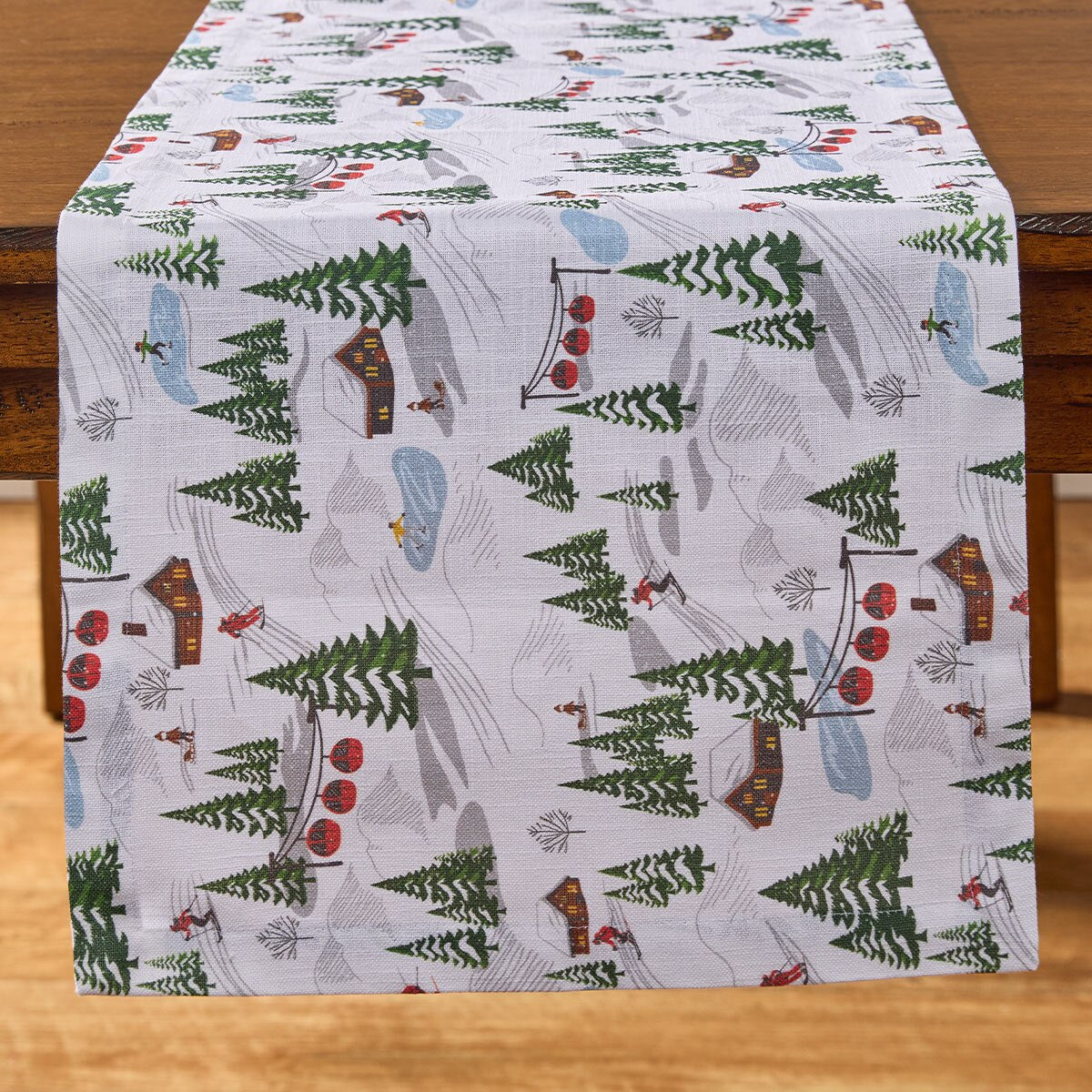 Down Hill Run Table Runner 15" X 72"