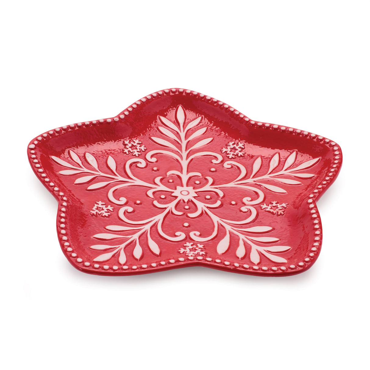 Star Plate 9.5”W Ceramic