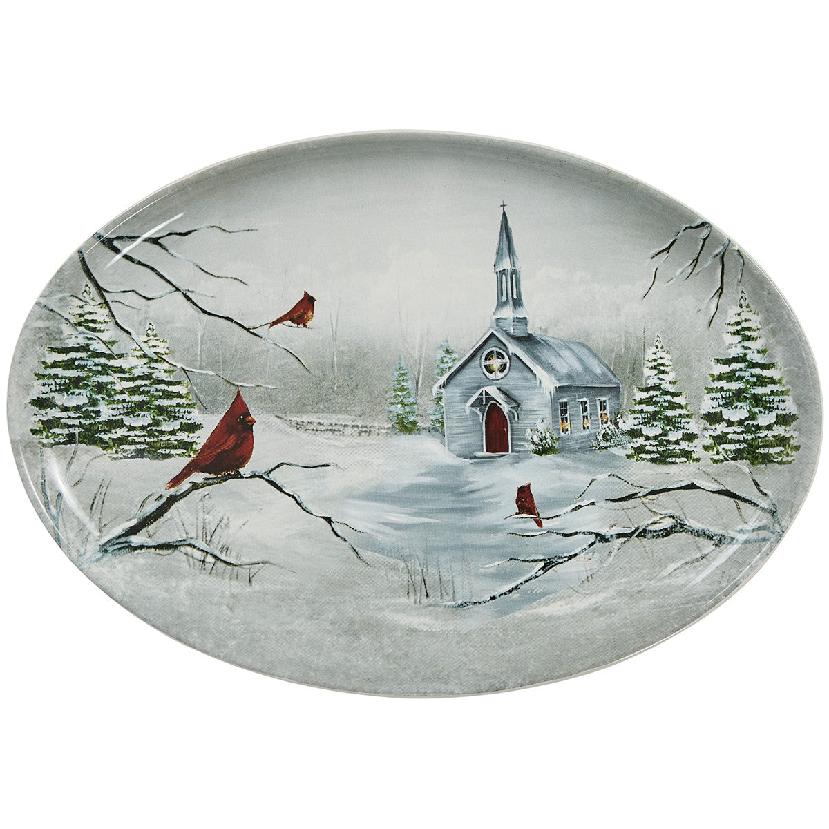 ALL IS CALM OVAL PLATTER