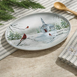 ALL IS CALM OVAL PLATTER