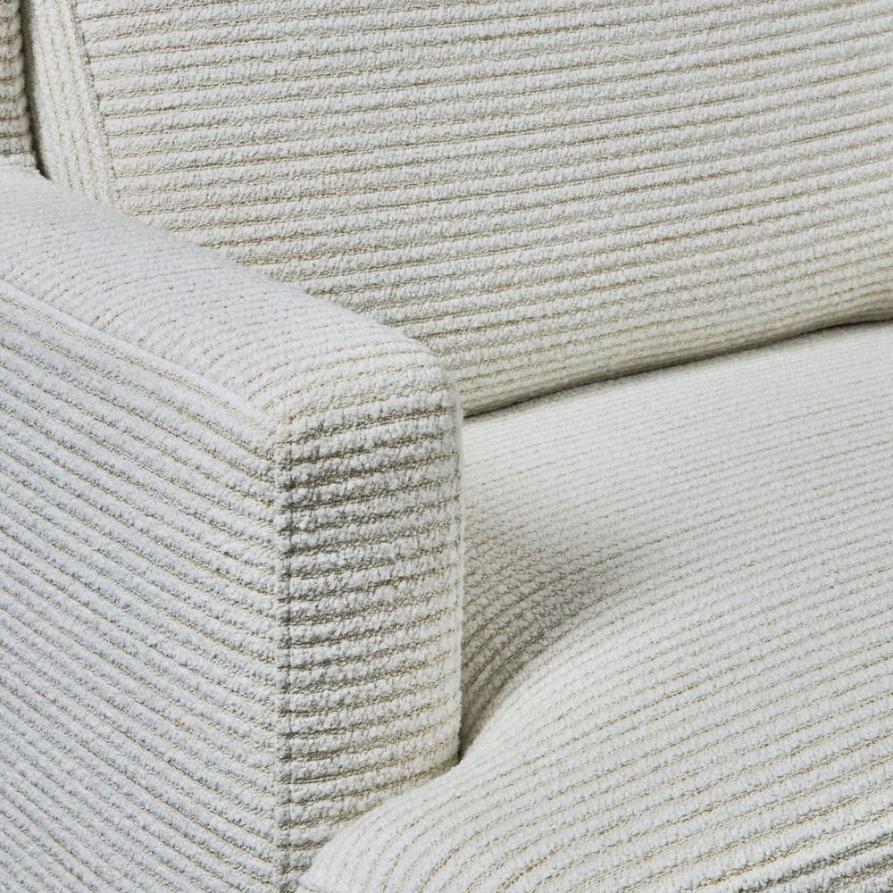 Unwind Swivel Chair - Snow Garden White