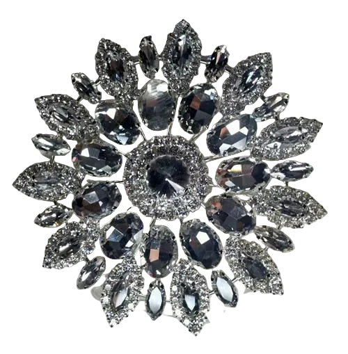 Clear Hanging Jewel Ornament - 4.25"