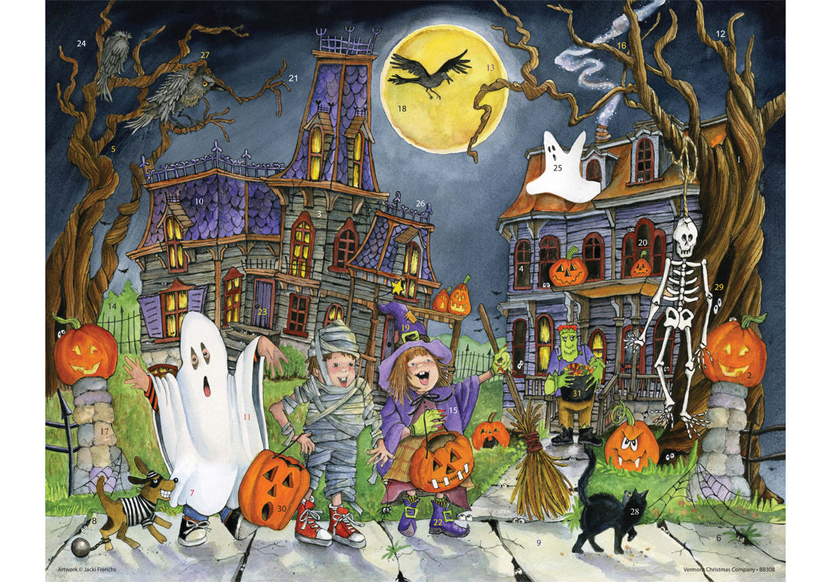 Little Goblins Halloween Countdown Calendar