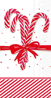 Candy Canes Guest Towel *