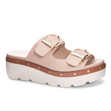 Surf's Up Smooth Beige Sandal