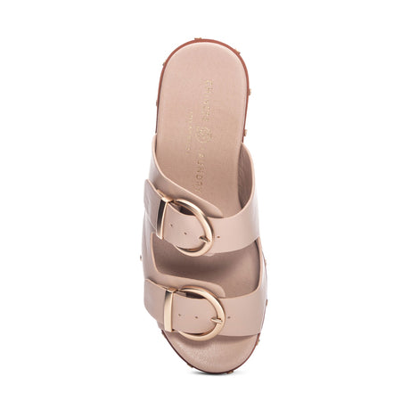 Surf's Up Smooth Beige Sandal