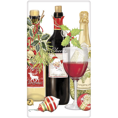 Celebrate Wine Bagged Towel