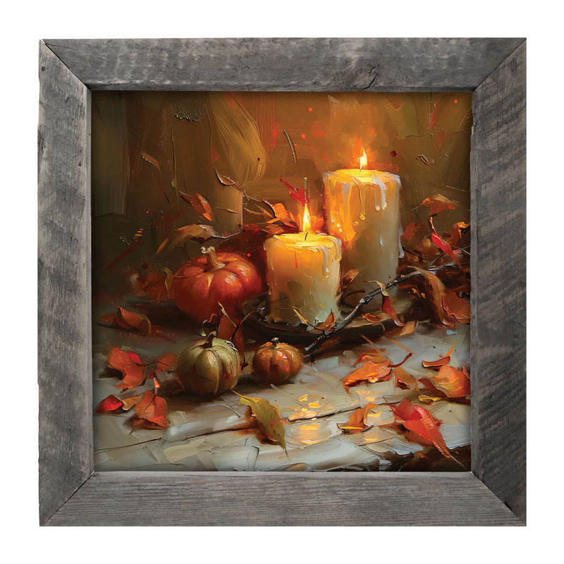 Candles and Pumpkins