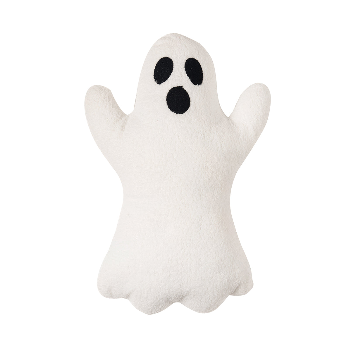 Spooky Ghost Shaped Sherpa Pillow