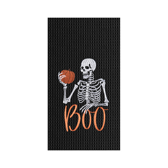 Boo Skeleton Towel