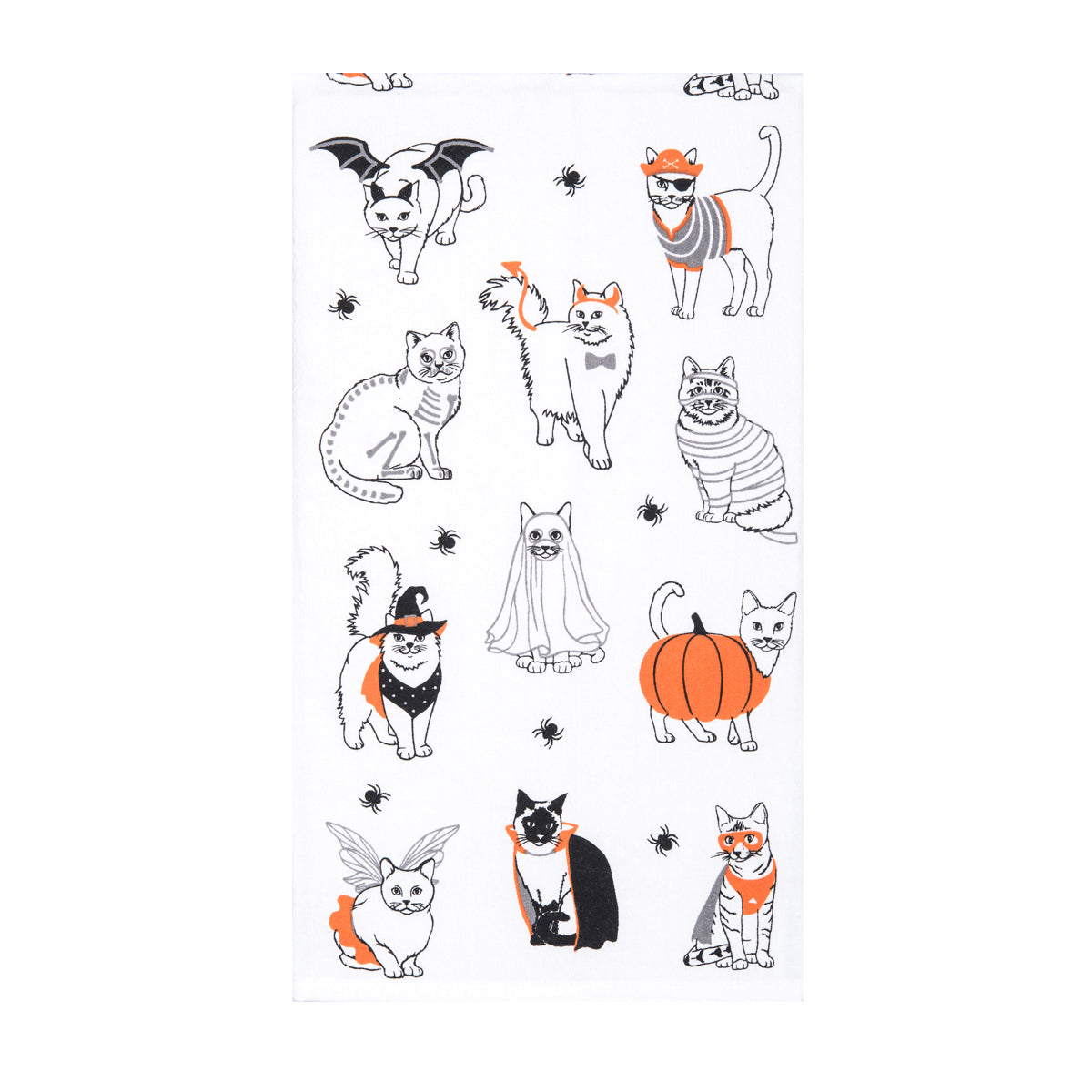 Halloween Cat Towel