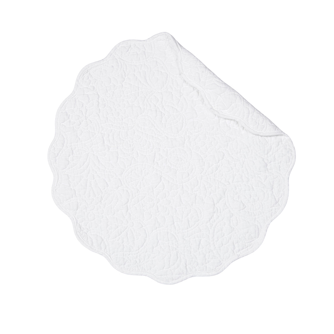 Christiana White Round Placemat