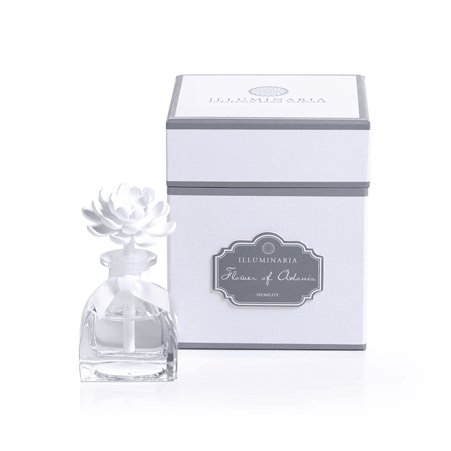 Illuminaria Mini Porcelain Diffuser - Flower of Adonis