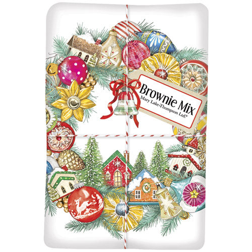 Ornament Wreath Brownie Mix