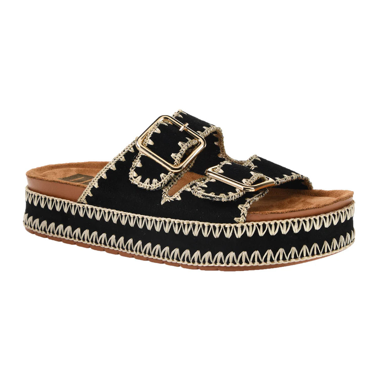 Cubana Micro Sandal - Black