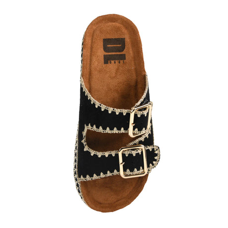Cubana Micro Sandal - Black