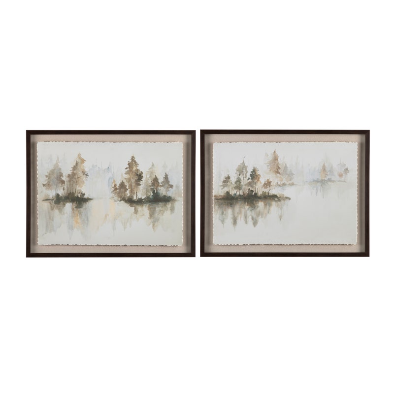 Sepia Silhouette SET OF 2