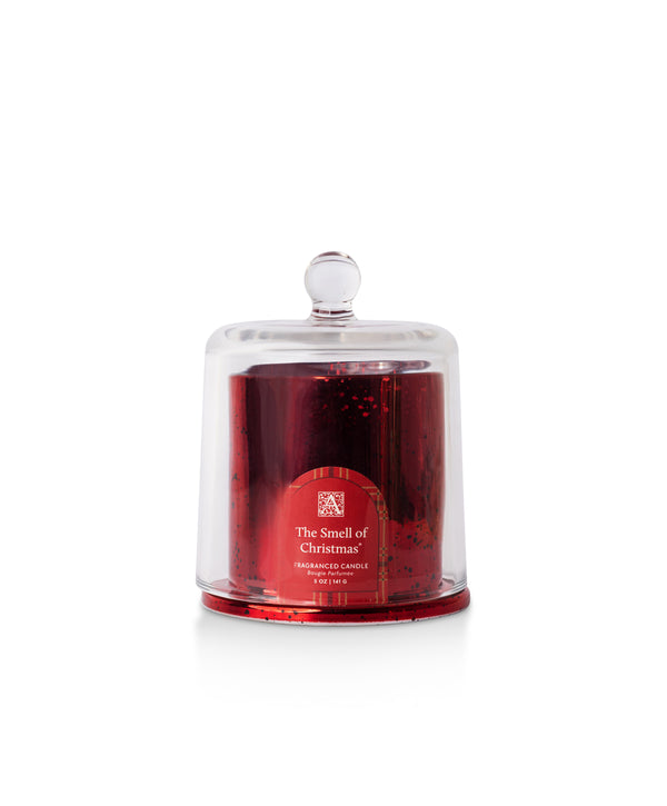 The Smell of Christmas 5oz Candle W/Cloche