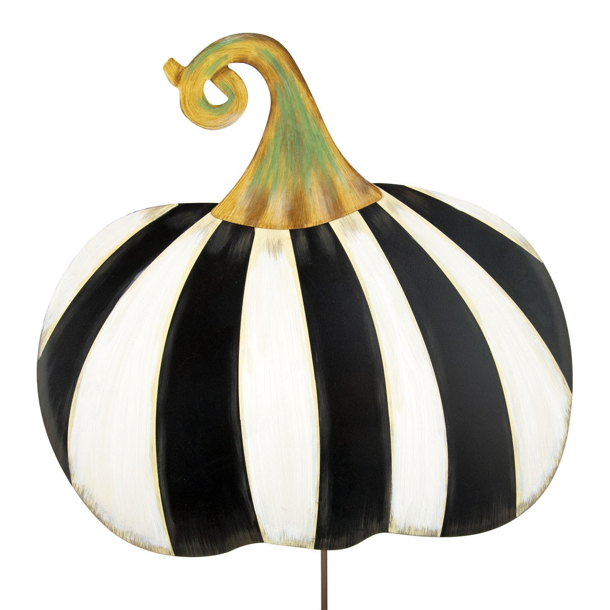 Striped Pumpkin Short