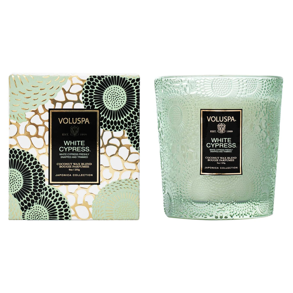 White Cypress Classic Candle *