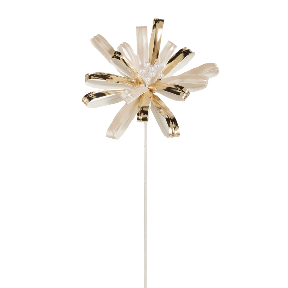 29" Ivory and Gold Pick