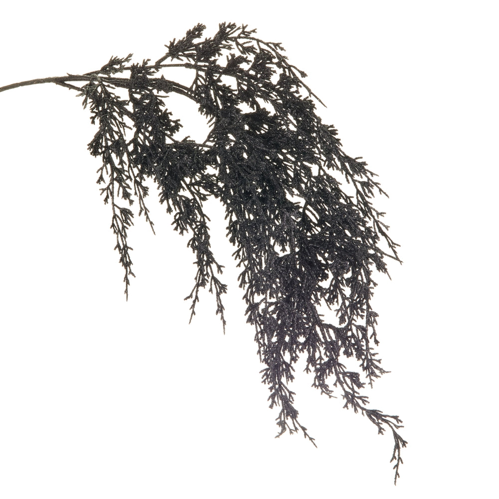 35" Hanging Black Spray
