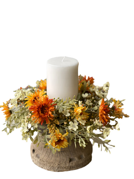 4" Autumn Embrace Candle Ring