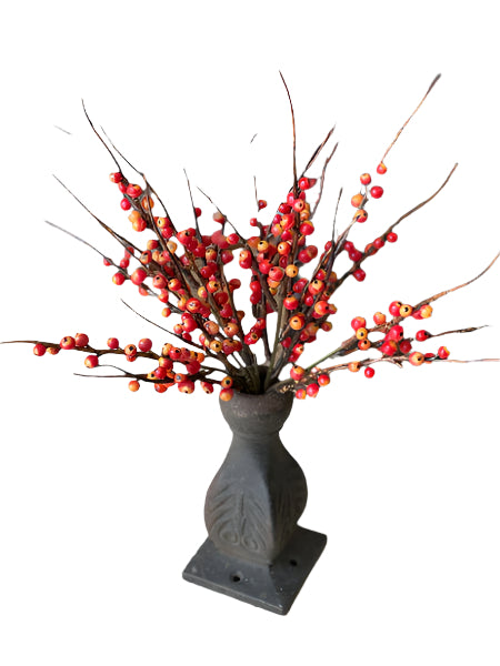 13" Berry Bush | Orange Mix