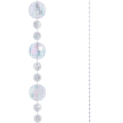 6' Acrylic Disco Ball Garland