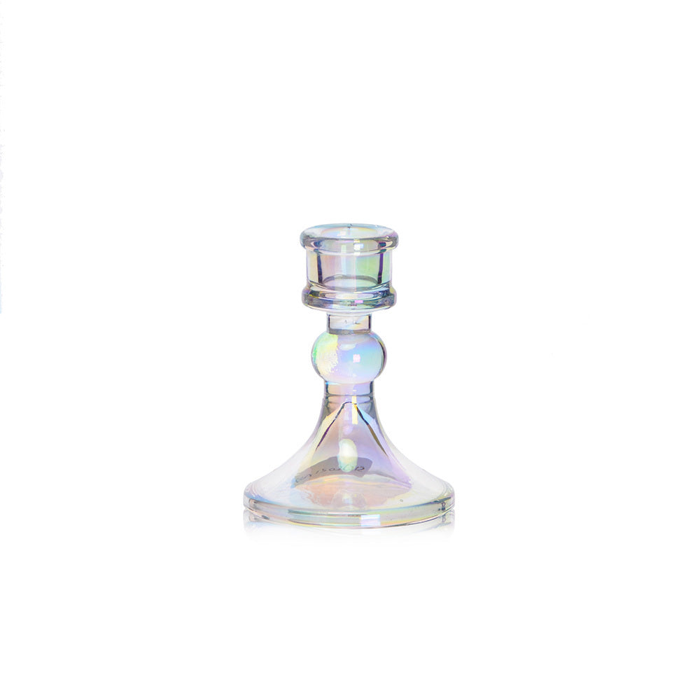 D3"H4"Glass Candle Holder