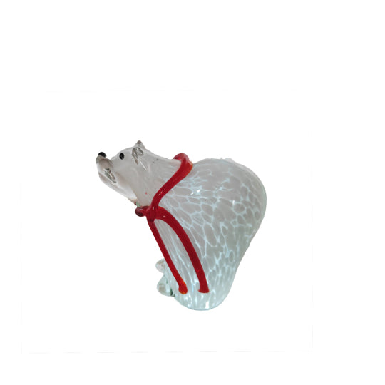 5'' Christmas Bear With Led