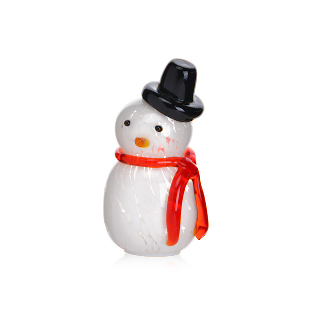 6'' Christmas Snowman With Led