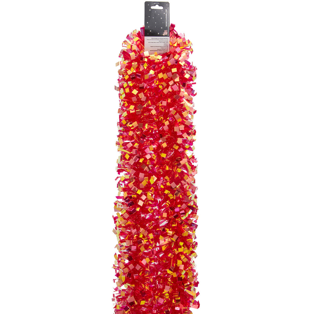 9'red Tinsel Garland