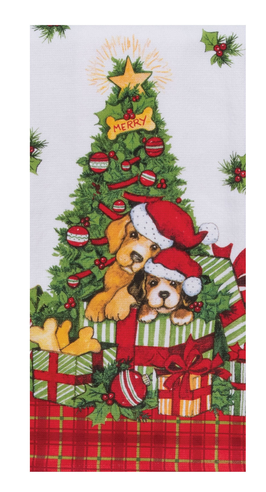 Bowie Wowie Christmas Dual Purpose Towel