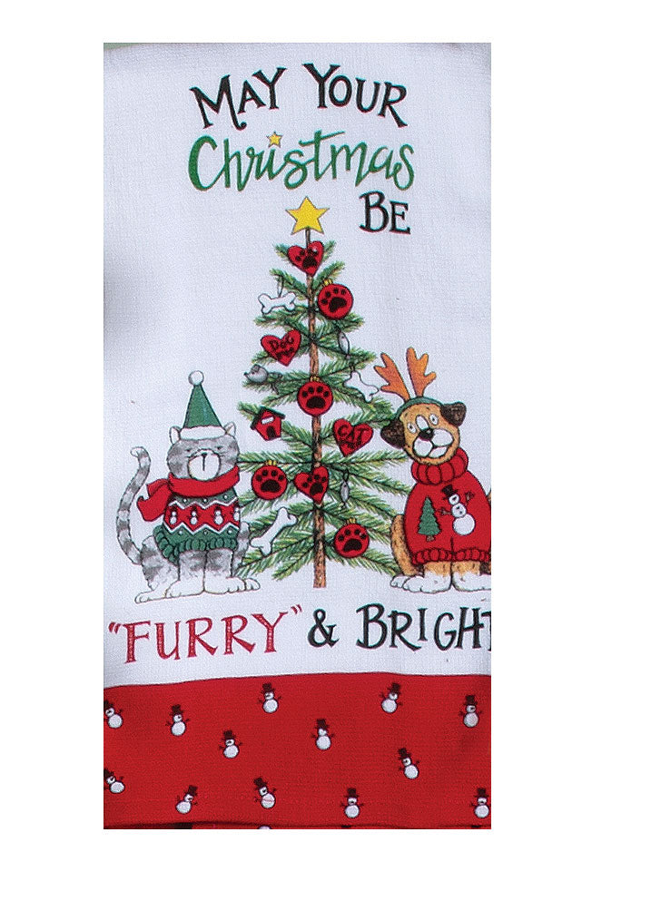 Furry & Bright Dual Purpose Towel