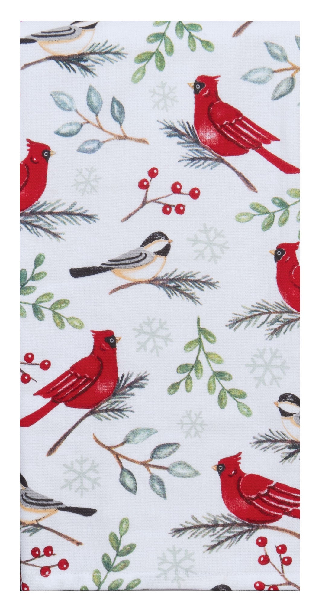 Winter Cardinal Toss Dual Purpose Towel