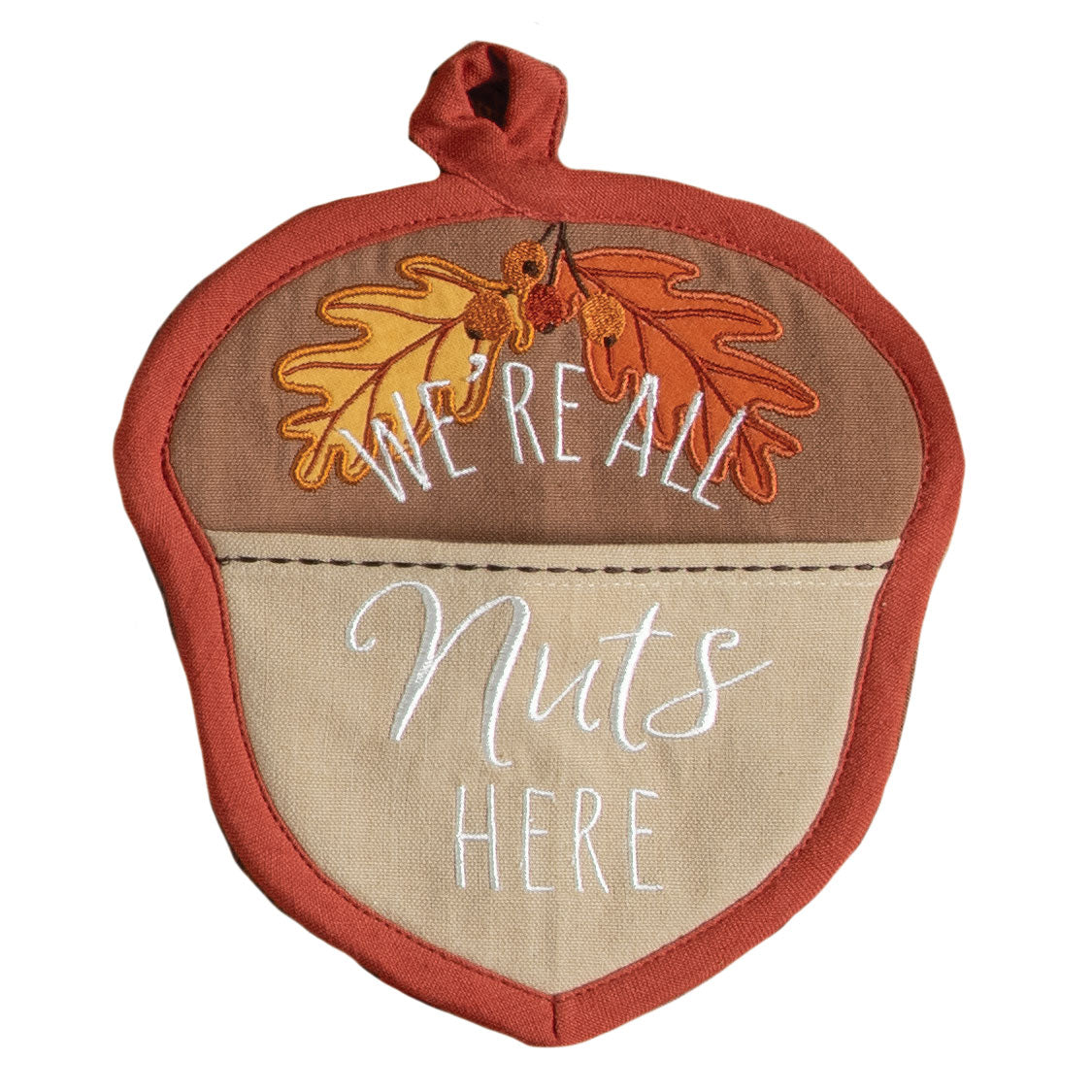 Harvest Pumpkin Nuts Pocket Mitt