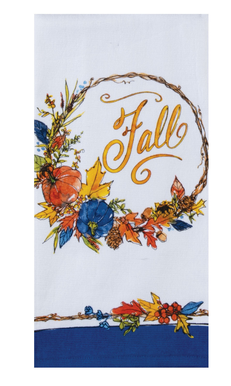 Fall Sweet Fall Wreath Dual Purpose Towel