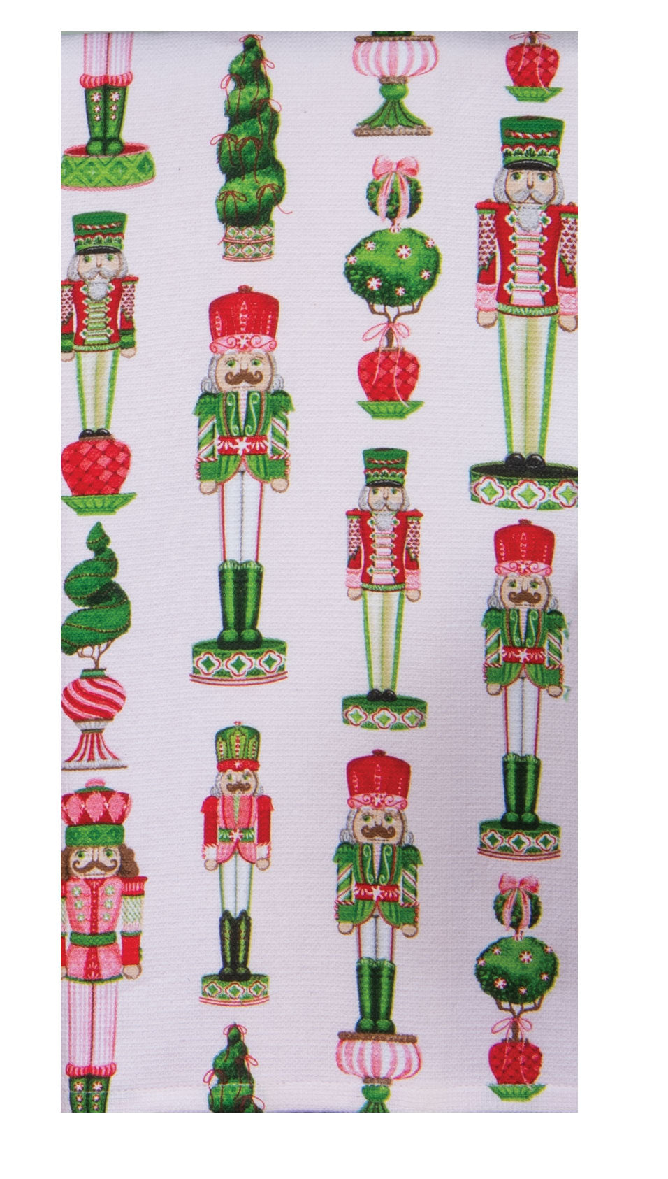 Merry Nutcracker Soldier Toss Dual Purpose Towel