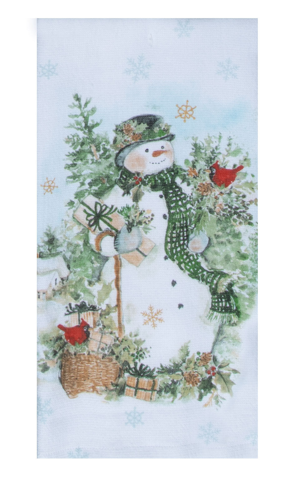 Sage Santa Snowman Dual Purpose Towel