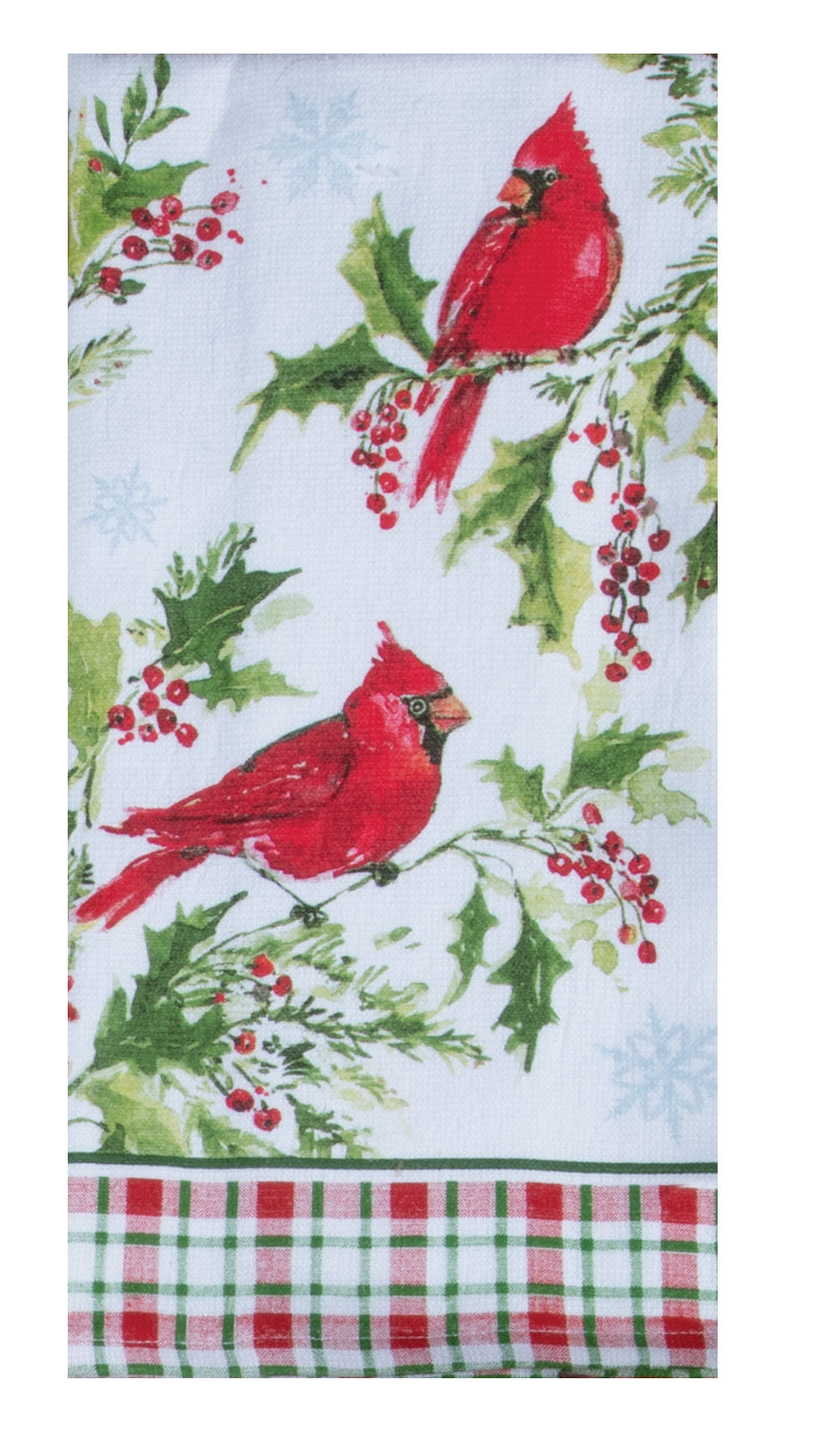 Winterberry Cardinal Dual Purpose Towel
