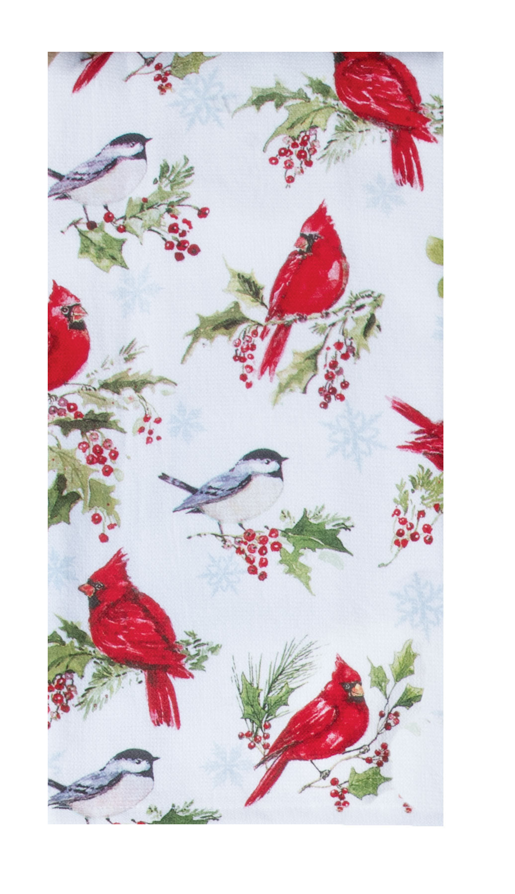 Winterberry Bird Toss Dual Purpose Towel