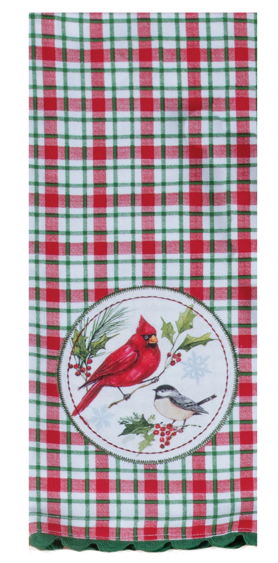 Winterberry Patch Tea Towel
