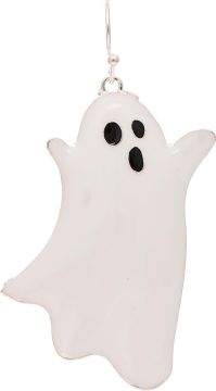 Silver Ghost Earring