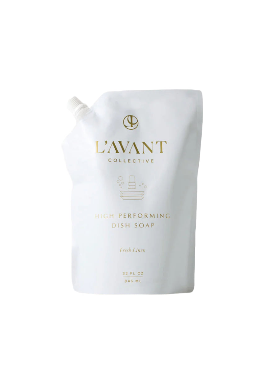 High Performing Dish Soap Refill Pouch Fresh Linen