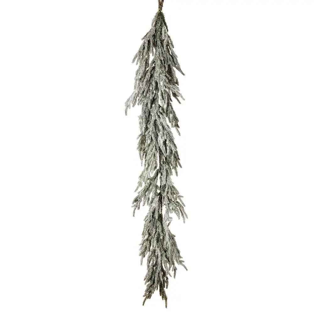 60" Real Touch Norfolk Pine Garland - Flocked