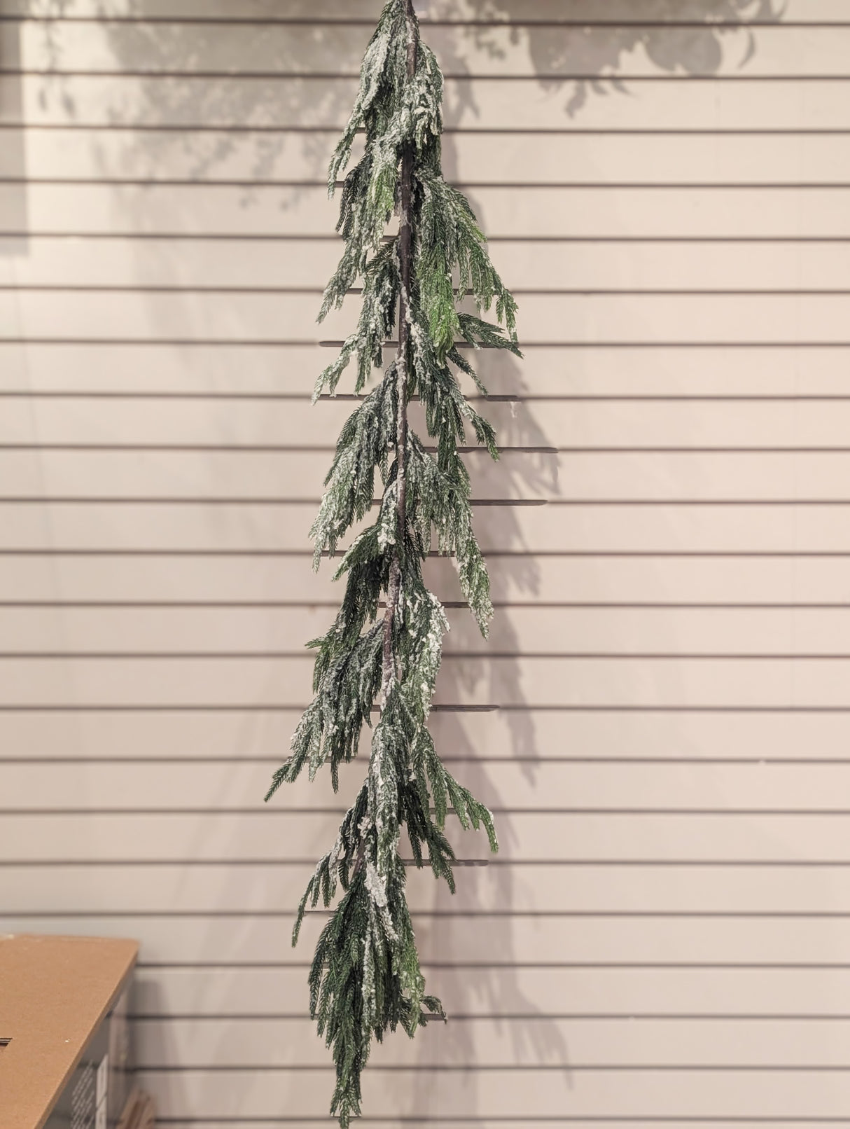 60" Real Touch Norfolk Pine Garland - Flocked